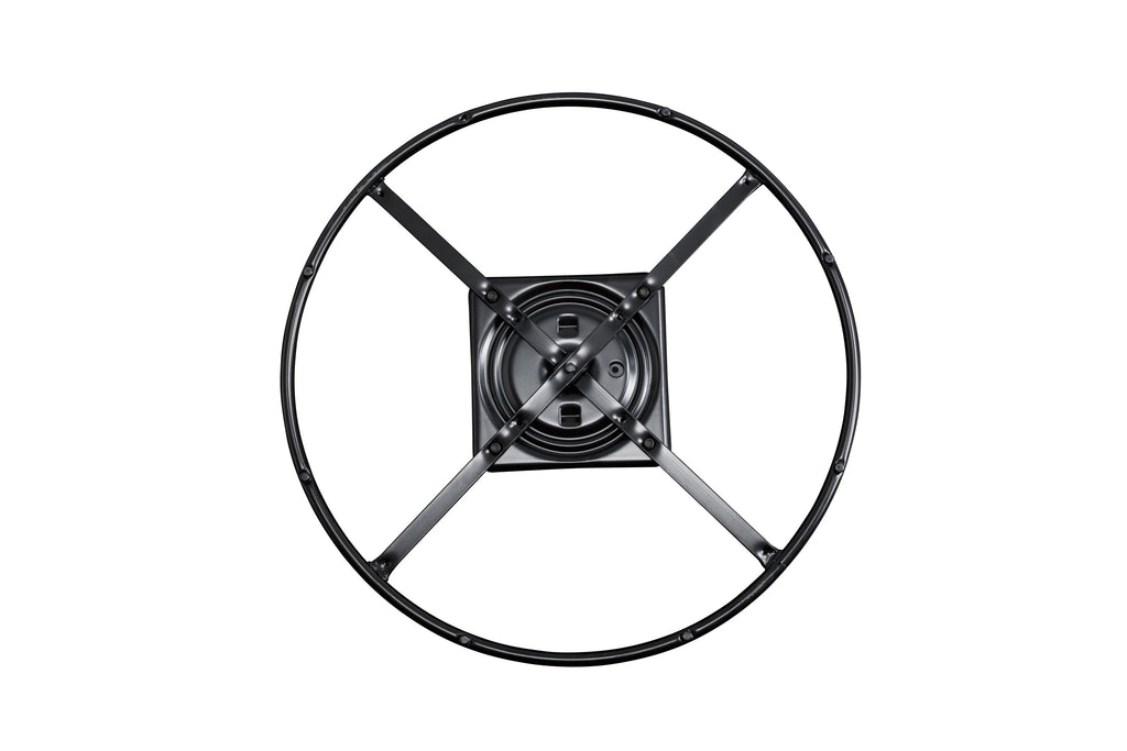 46.1" W Upholstered Oversized Swivel Accent Chair with Ottoman