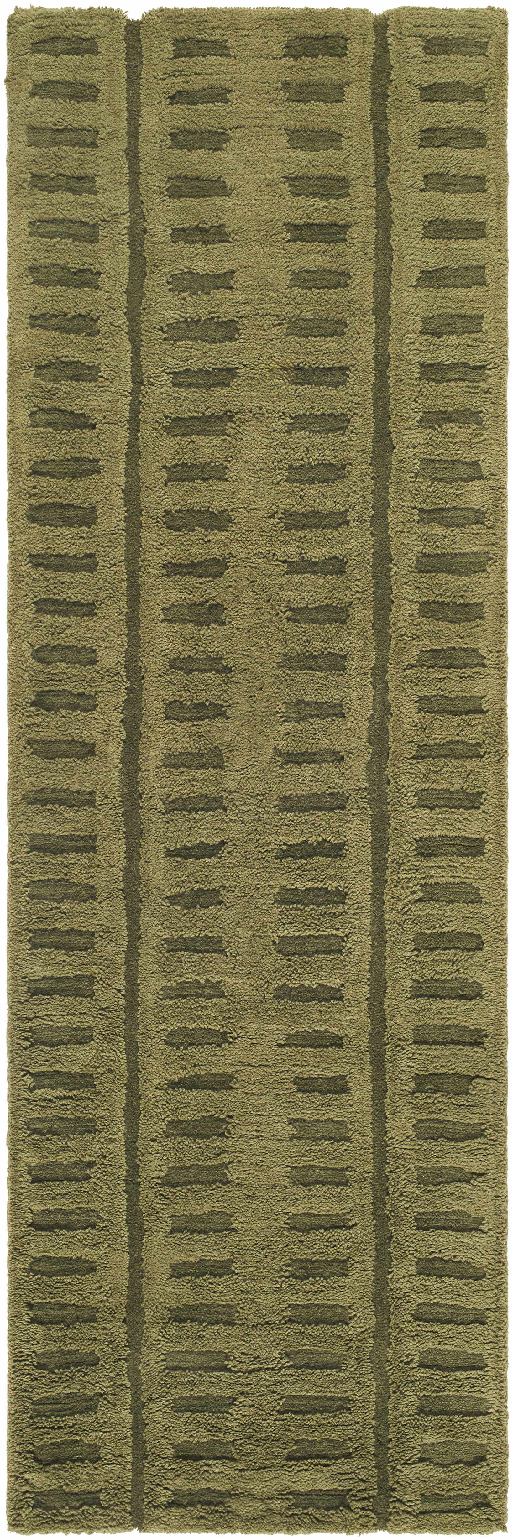 Washable Wool Rug - Green - Clearance