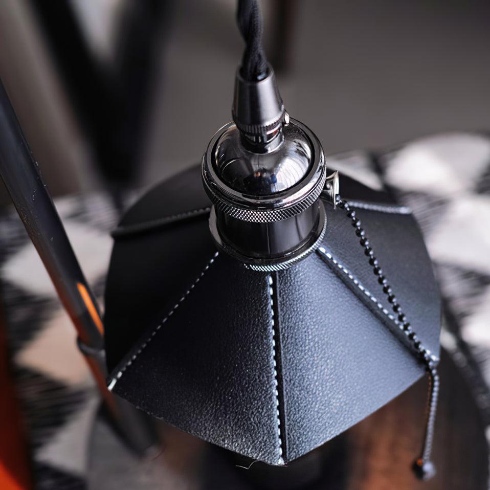 Cordero Wooden Stool Table Lamp 7.9"