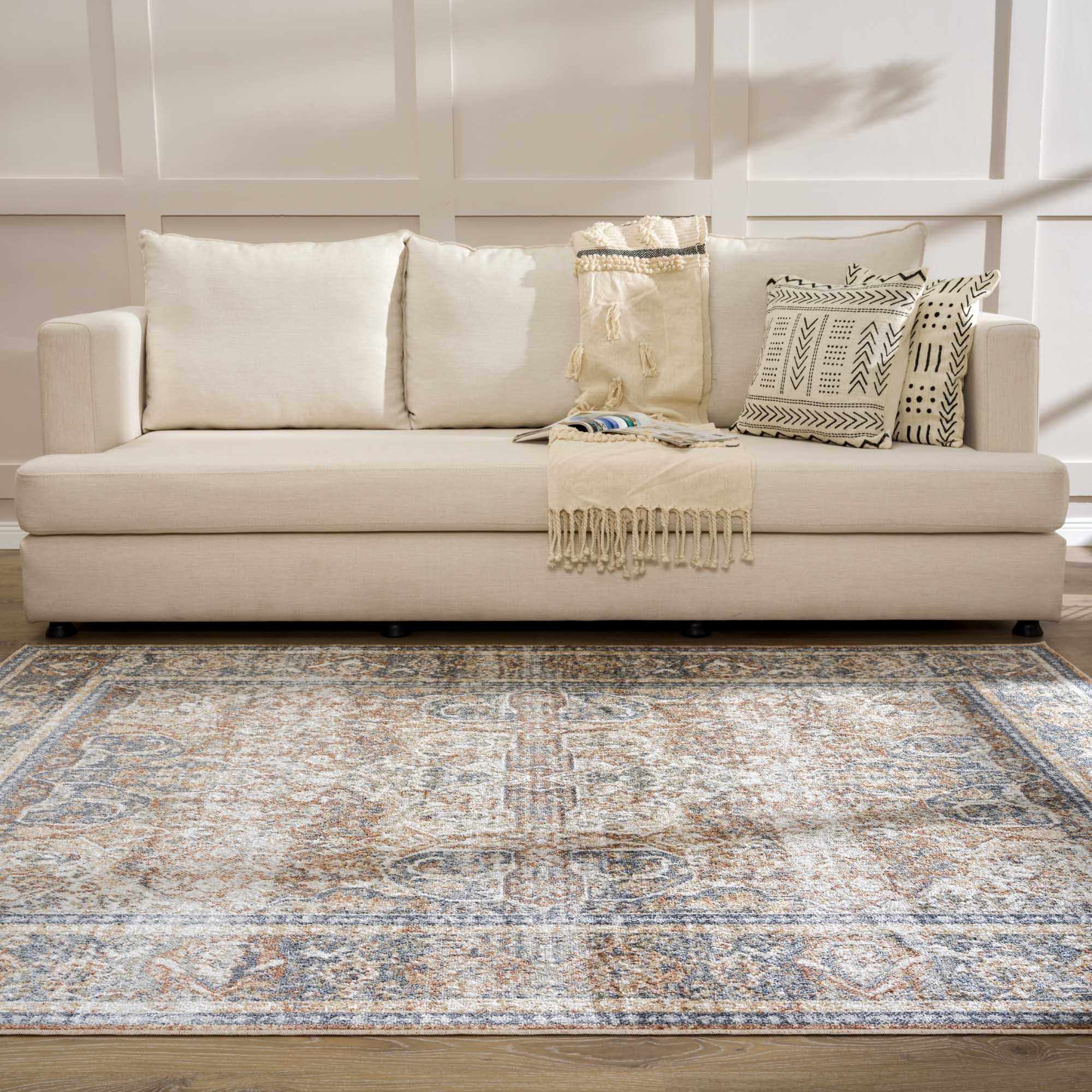 Arias Blue Boutique Washable Rug - Clearance