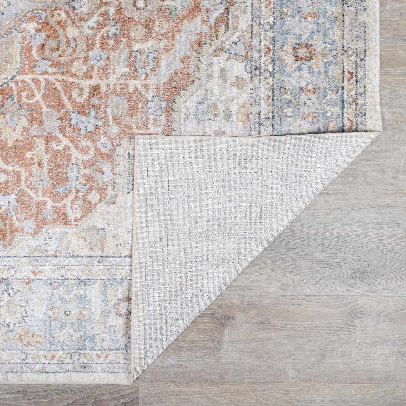 Emke Flat Pile Washable Rug - Clearance